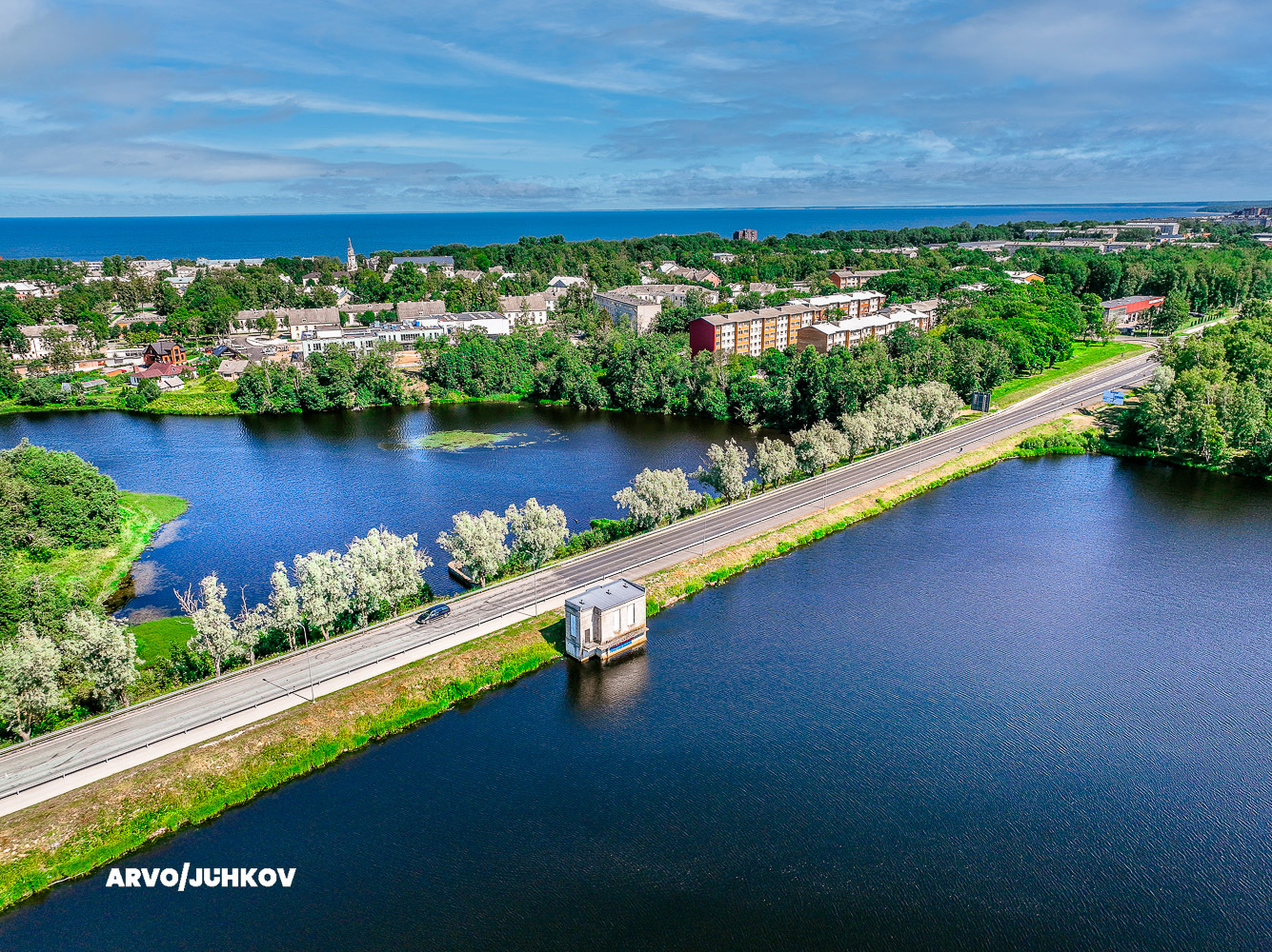 Sõtke paisjärv, dam Arvo Juhkov Originals